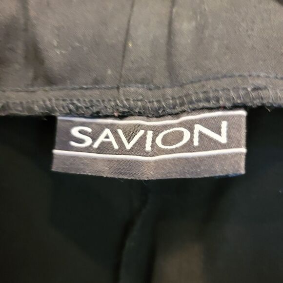 Savion Black dress pants. Size 10 - Picture 2 of 2